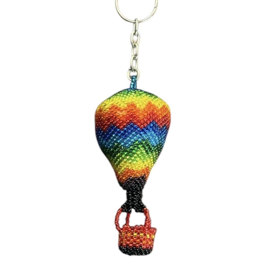 Picture of hot air balloon beaded ornament