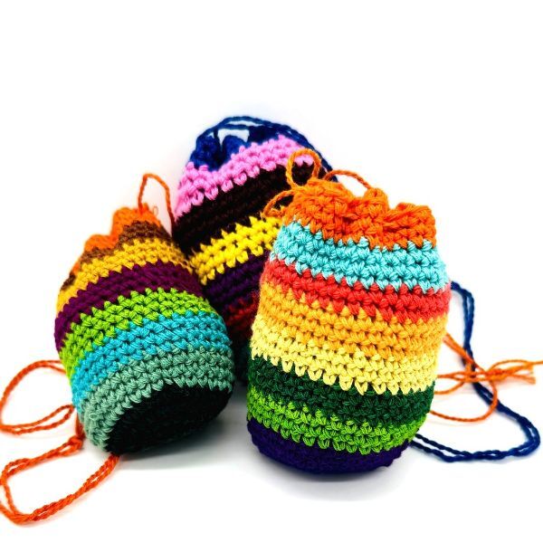 Picture of crochet gift bag