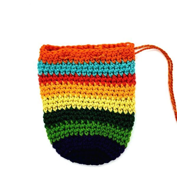 Picture of crochet gift bag