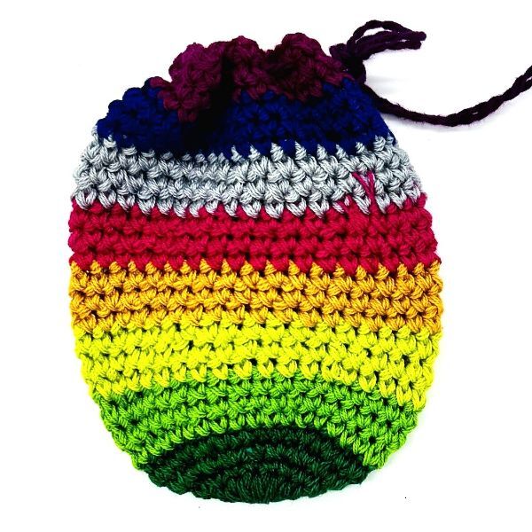 Picture of crochet gift bag