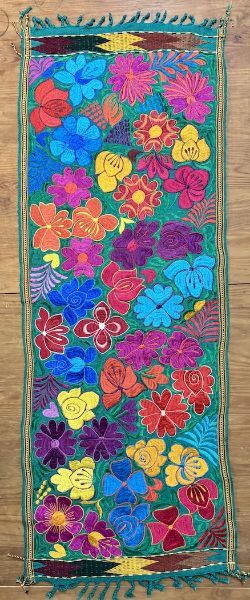 Picture of table runner - floral tapestry